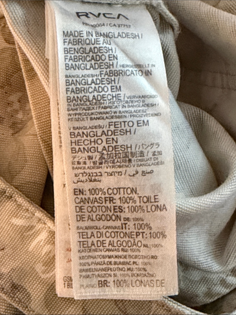 NEW Overalls Floral RVCA - Picture 11 of 11